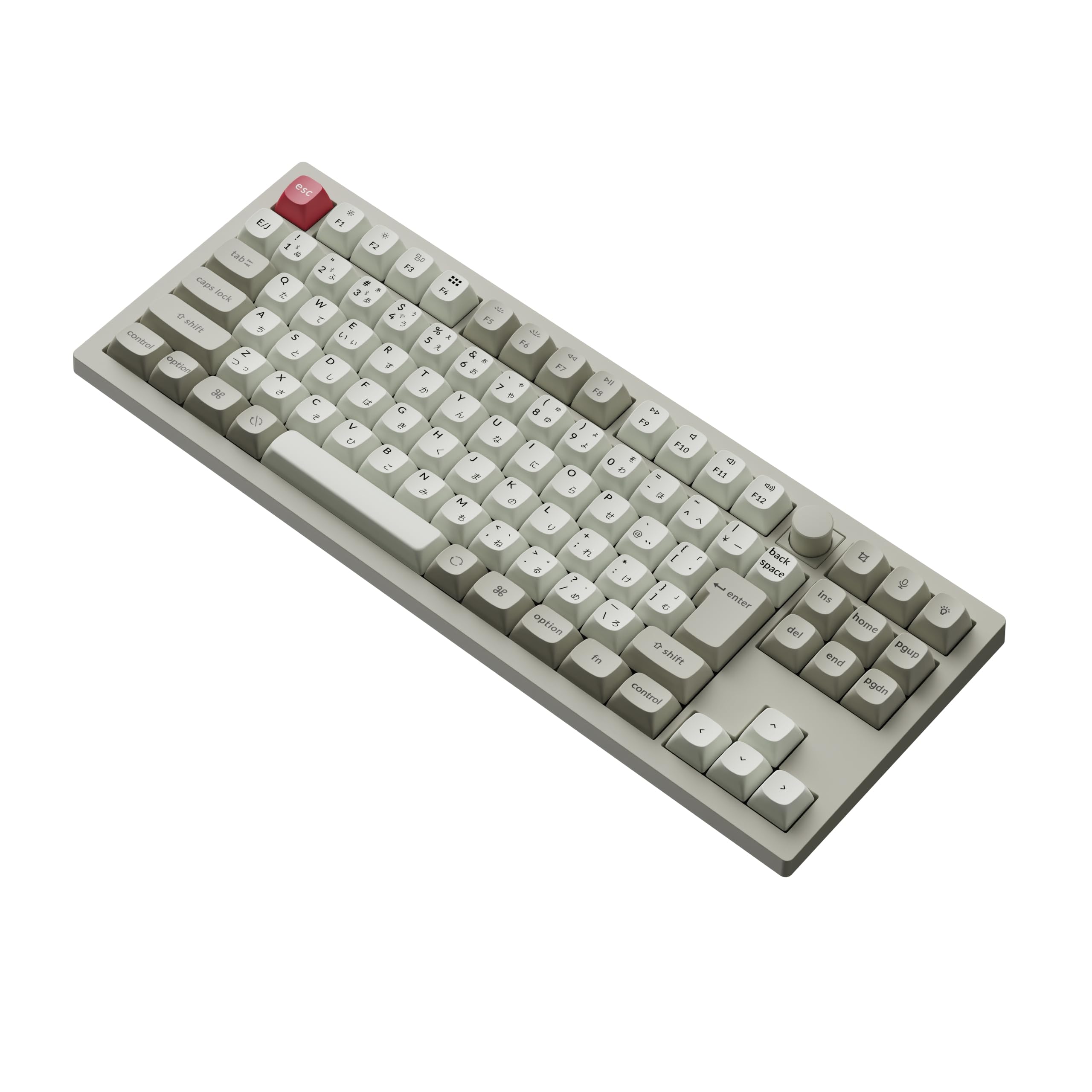 Keychron V3 MAX 日本語 レトロ メカニカルキーボード バナナ軸 Keychron V3 MAX QMK/VIA Mac日本語配列 ホットスワップ Gateron
